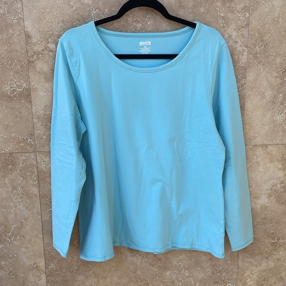 Duluth Trading Co Women’s Tee Shirt Long Sleeve Top Comfy Cotton Blend Size XXL - Picture 9 of 11